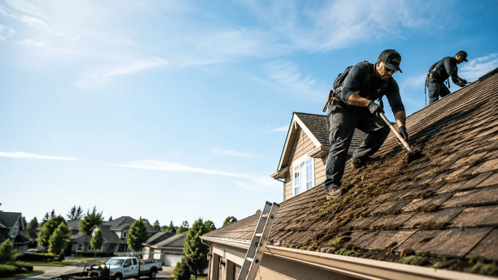 Roof Moss Removal in Stratford, NJ near me